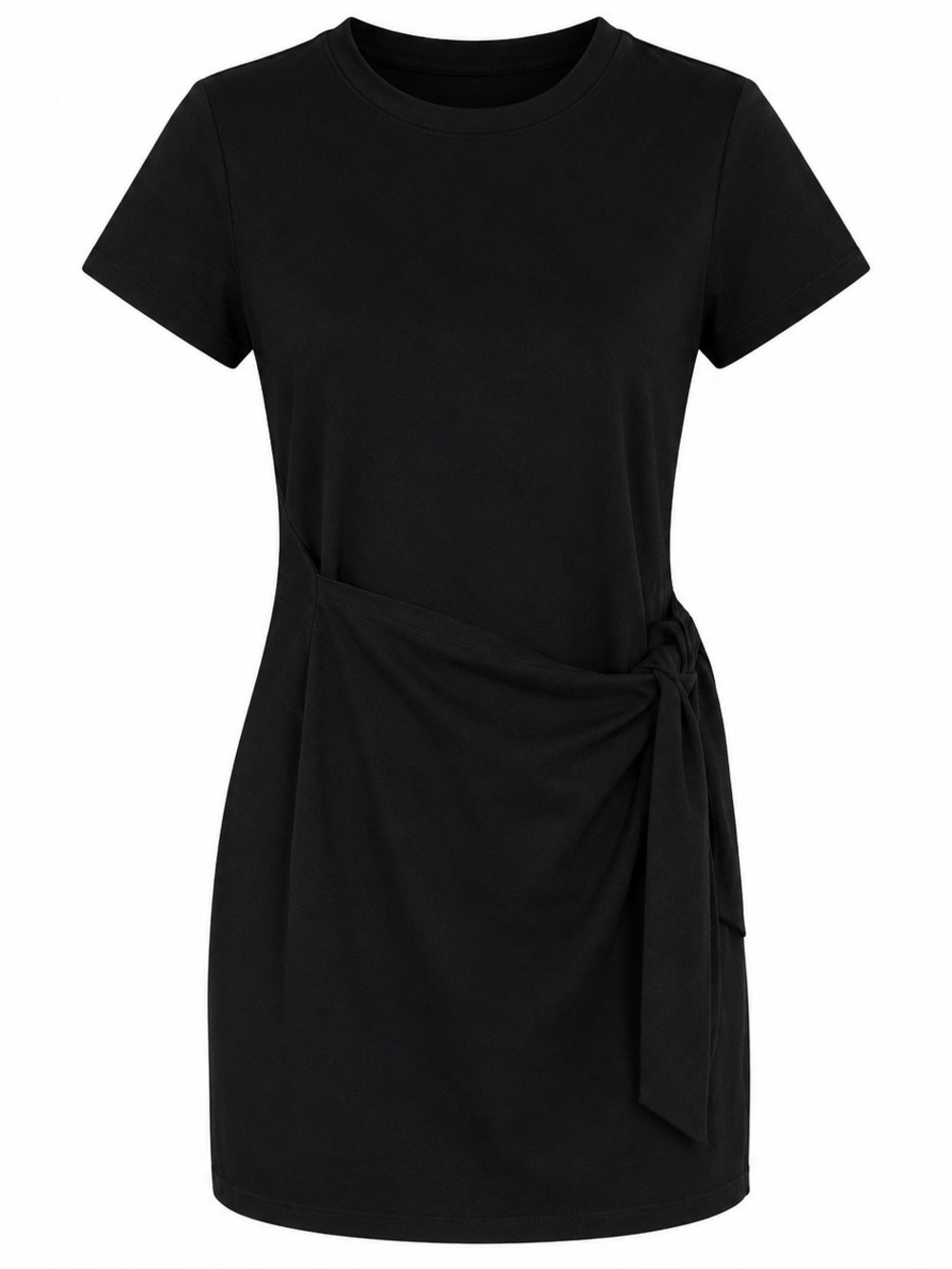Threads 4 Thought Wrap Dress Black Women’s Medium NWT Short Sleeve